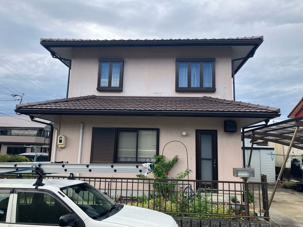 I様(橿原市つつじが丘南)施工前 橿原市の外壁塗装をリペイント匠が施工した写真