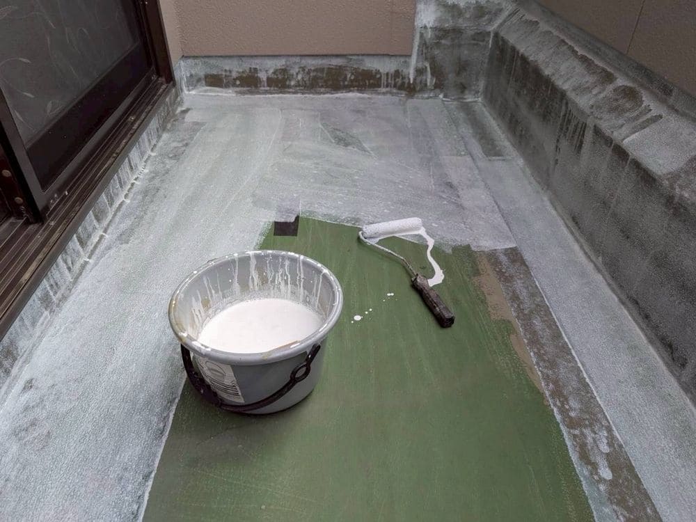 奈良市の防水工事をリペイント匠が施工した写真