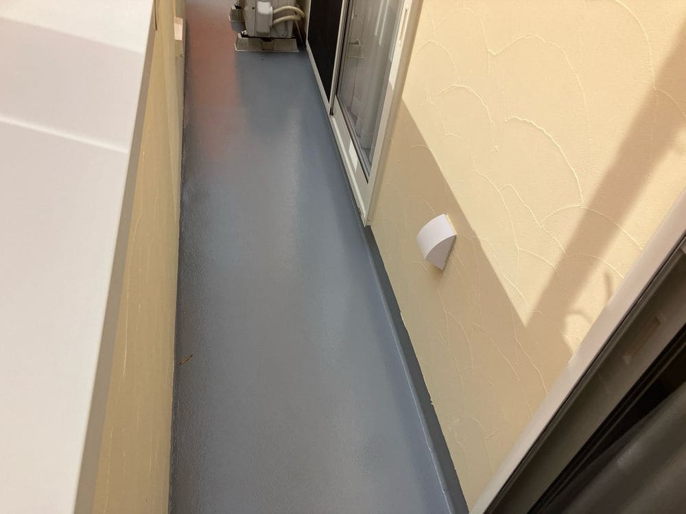 ■三重郡奈良市の防水工事をした例　三重郡奈良市の防水工事をリペイント匠が施工した写真