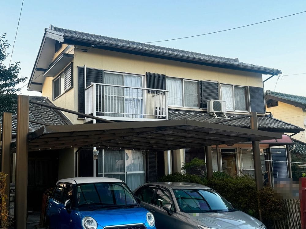 奈良市の外壁塗装をリペイント匠が施工した写真