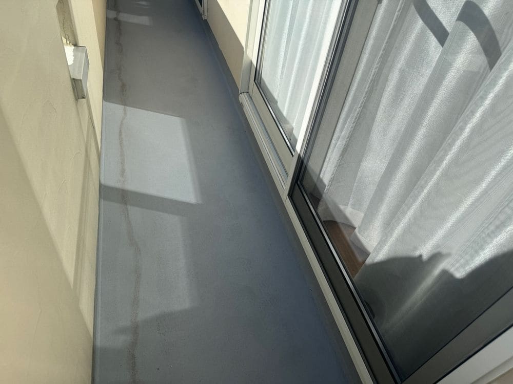 ■三重郡奈良市の防水工事をした例　三重郡奈良市の防水工事をリペイント匠が施工した写真