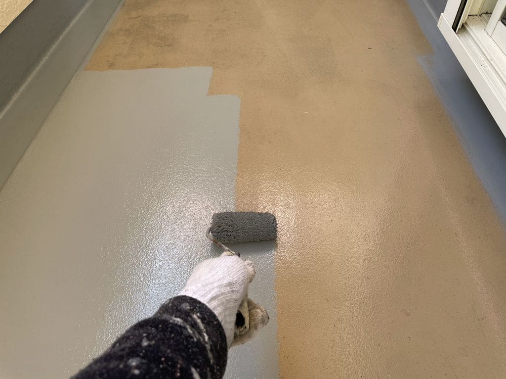 奈良市の防水工事をリペイント匠が施工した写真