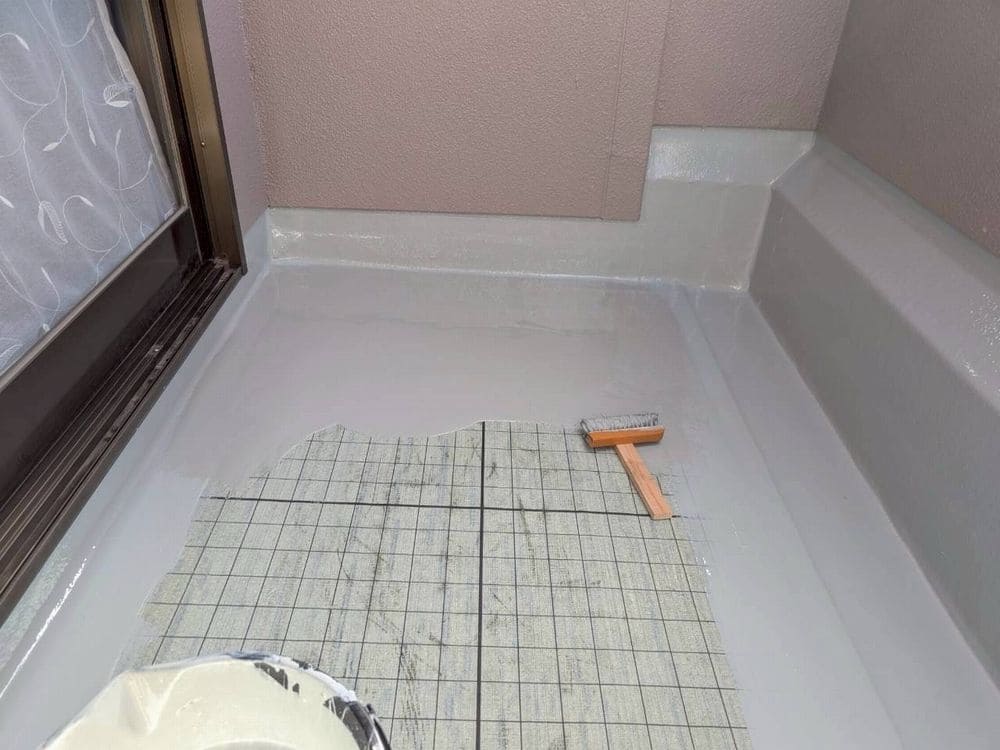 奈良市の防水工事をリペイント匠が施工した写真