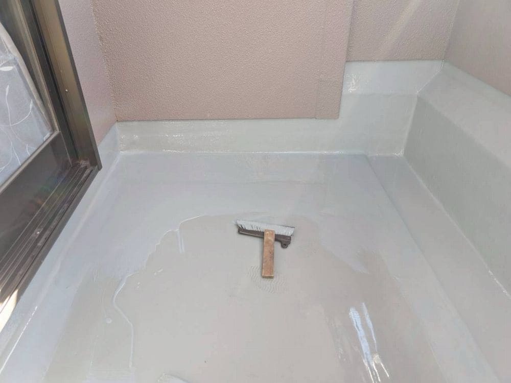 奈良市の防水工事をリペイント匠が施工した写真
