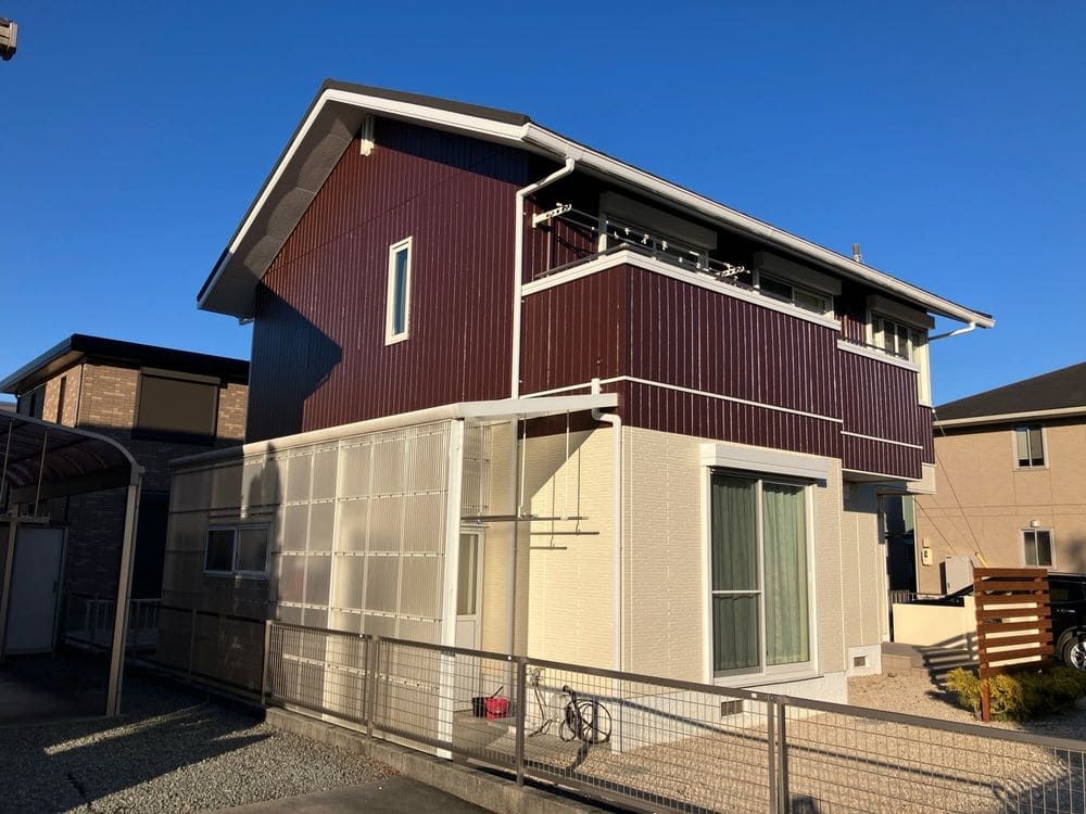 M様(橿原市小俣町本町)施工後 橿原市の外壁塗装、屋根工事、防水工事をリペイント匠が施工した写真