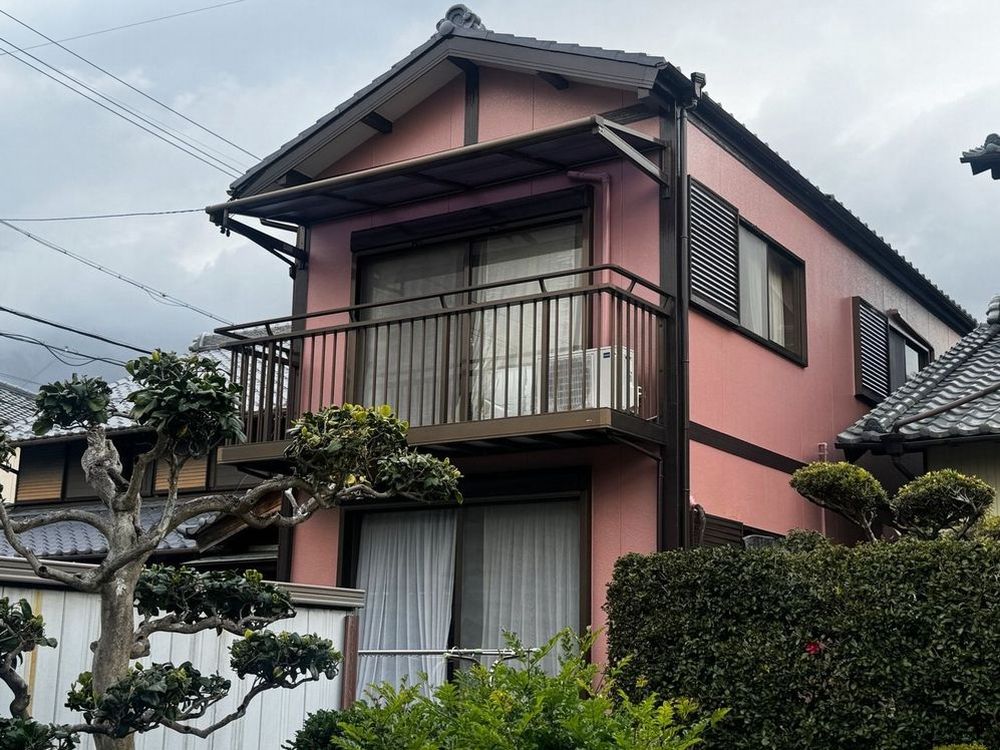 奈良市の外壁塗装をリペイント匠が施工した写真