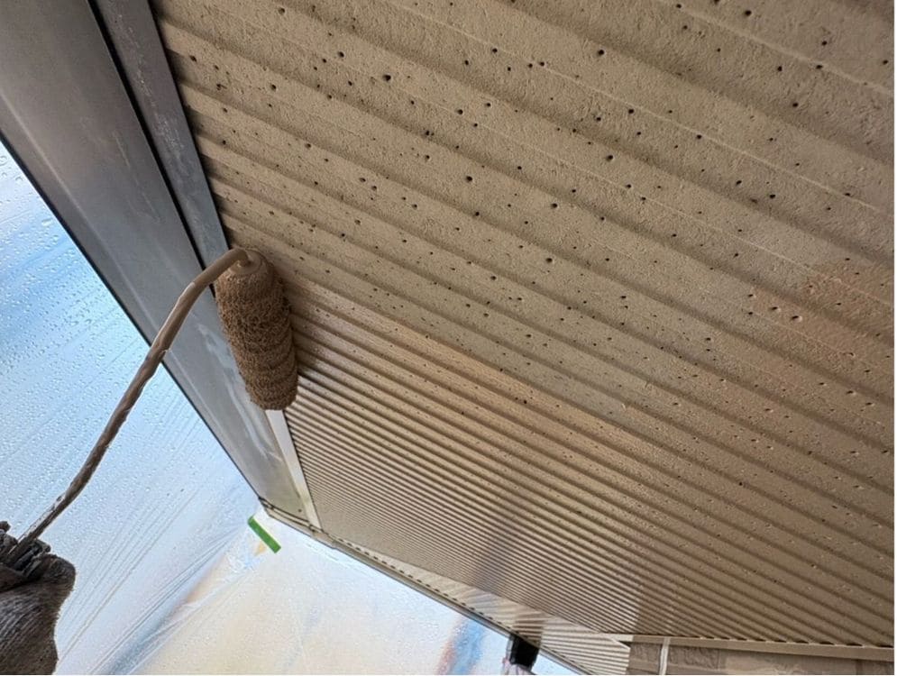 生駒市の外壁塗装、屋根塗装をリペイント匠が施工した写真