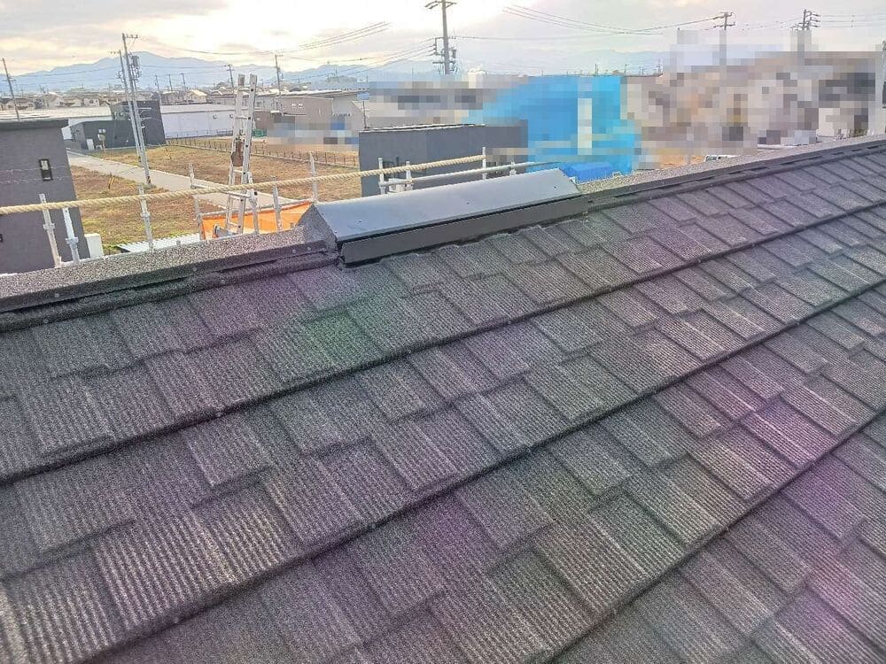M様(橿原市)屋根‗換気棟設置後 橿原市の屋根カバー工事をリペイント匠が施工した写真