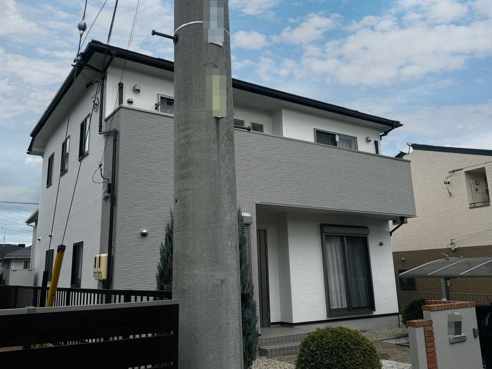 O様(奈良市陽だまりの丘)施工後_外壁全体 奈良市の外壁塗装、屋根塗装、防水工事をリペイント匠が施工した写