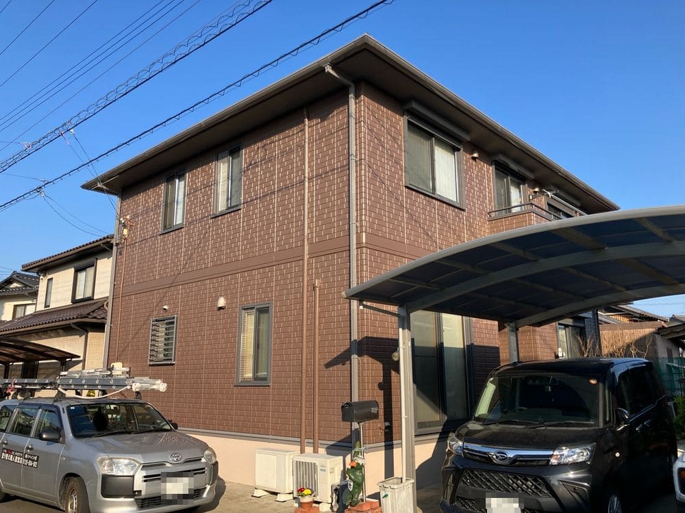 施工後_外壁全体 生駒市で外壁・屋根塗装をリペイント匠が施工した写真