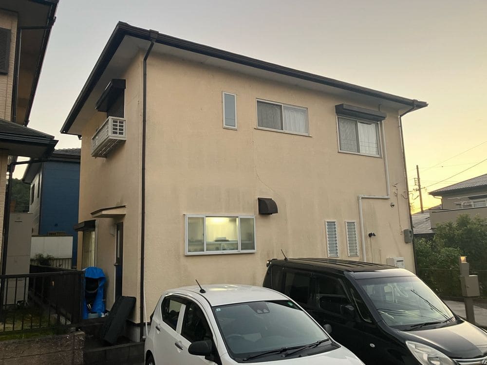 F様(橿原市桐ケ丘)施工前 (2) 橿原市の外壁塗装をリペイント匠が施工した写真