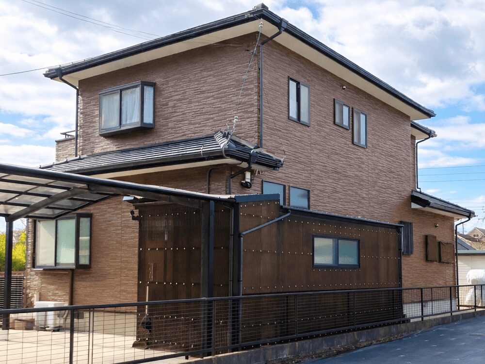 奈良市の外壁塗装、防水工事をリペイント匠が施工した写真