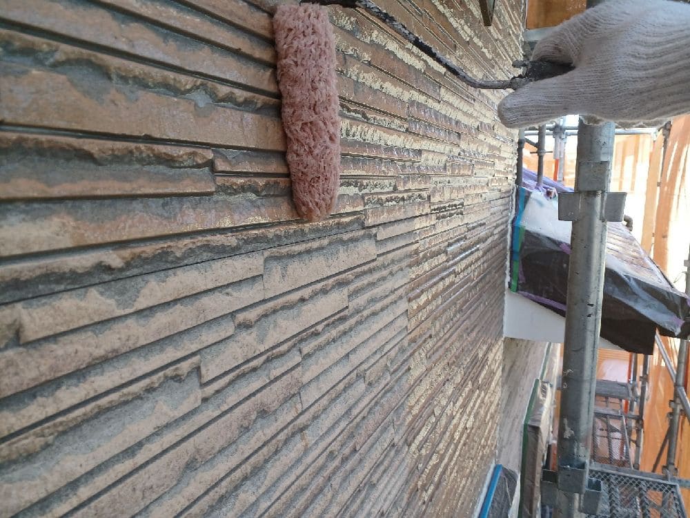 奈良市の外壁塗装、防水工事をリペイント匠が施工した写真