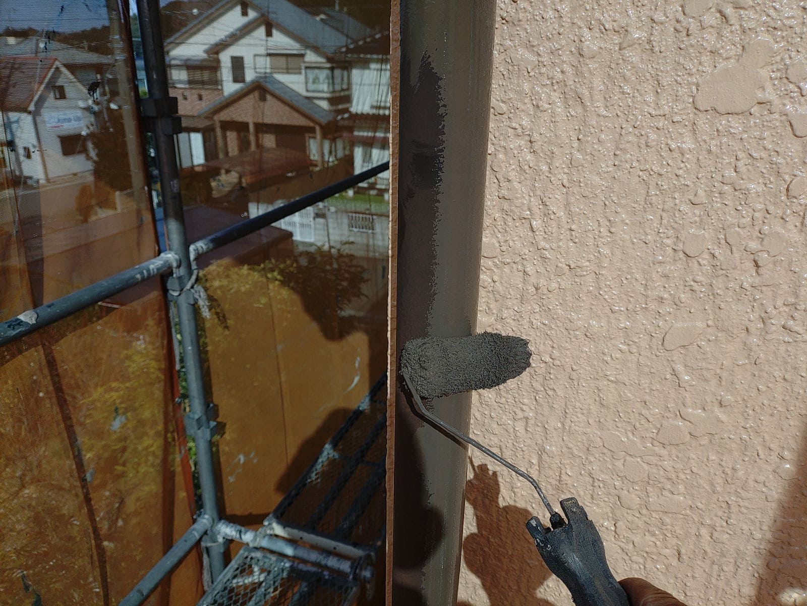 橿原市の外壁塗装をリペイント匠が施工した写真