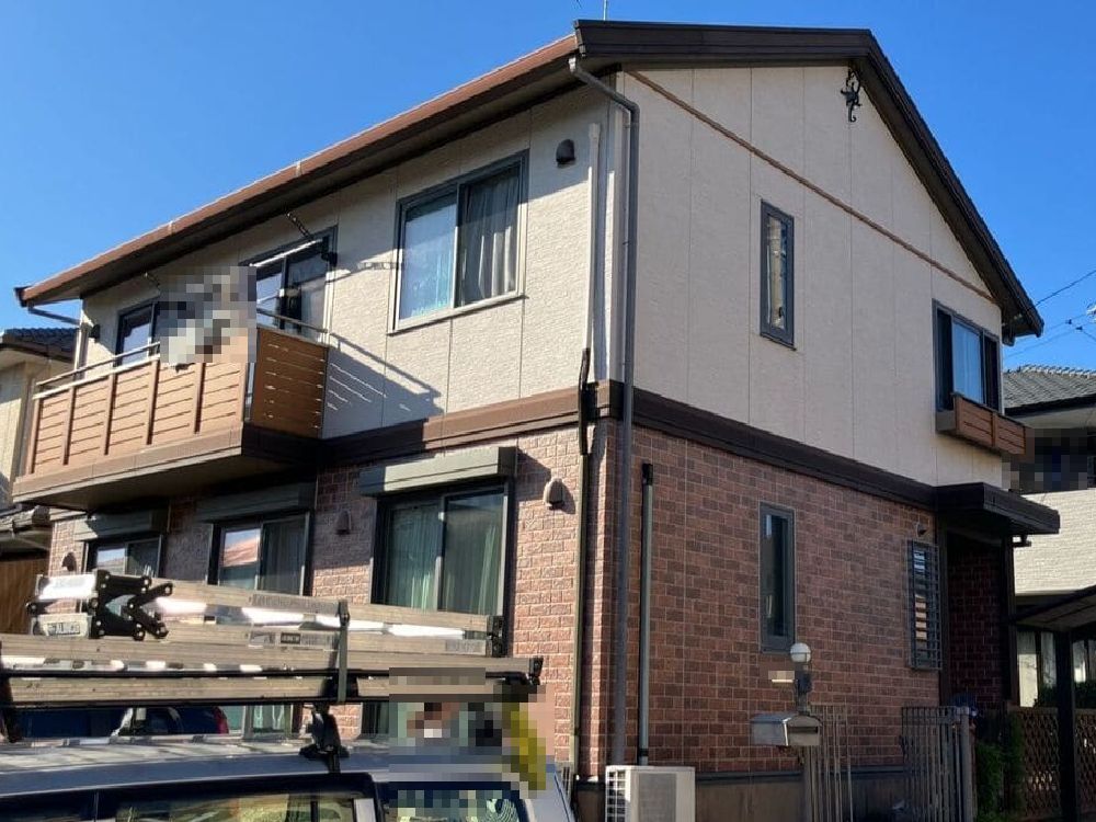生駒市の外壁塗装をリペイント匠が施工した写真