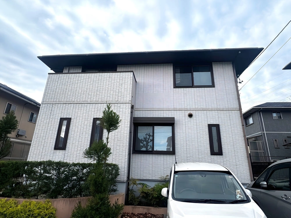 生駒市で外壁塗装をリペイント匠が施工した写真