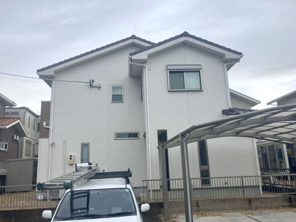 生駒市_Y様_全体_施工前 (2) 生駒市の外壁塗装をリペイント匠が施工した写真