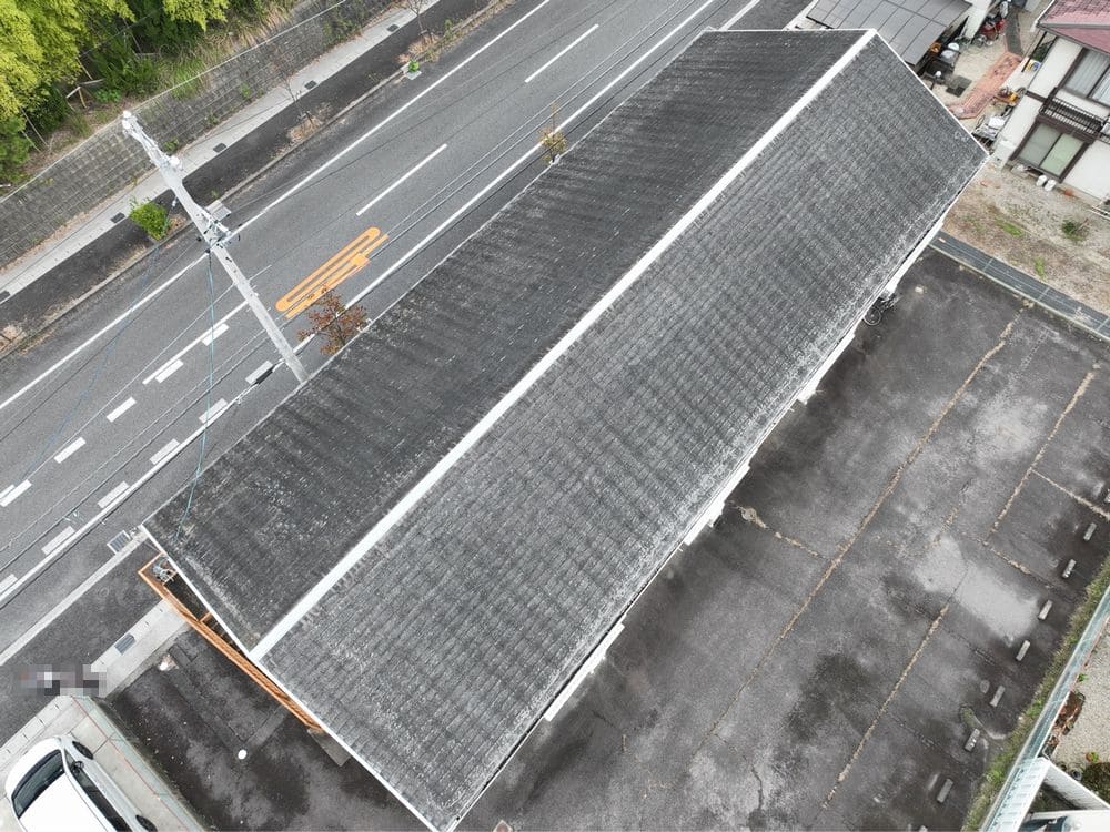 奈良市_O様_施工前_屋根全体 奈良市の外壁・屋根塗装をリペイント匠が施工した写真