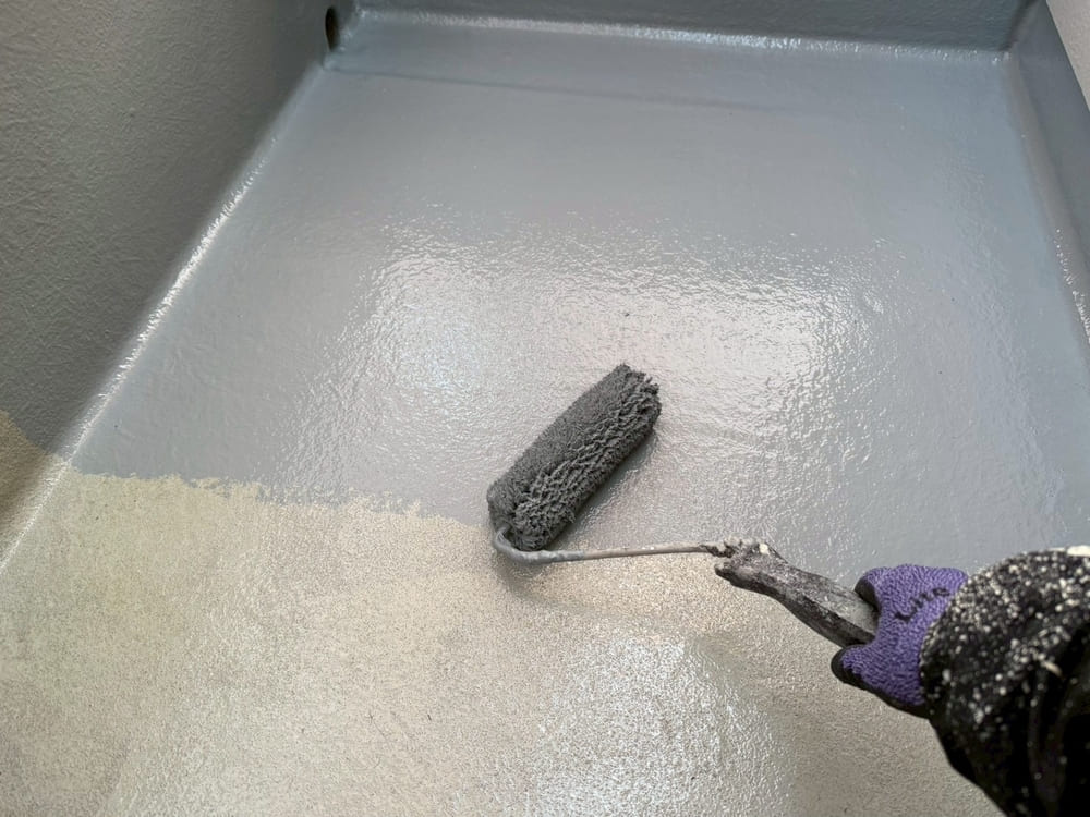 生駒市の防水工事をリペイント匠が施工した写真