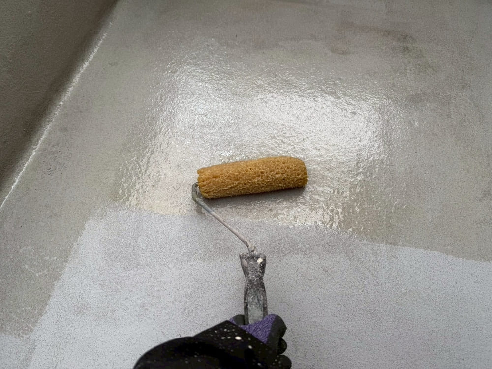 生駒市の防水工事をリペイント匠が施工した写真