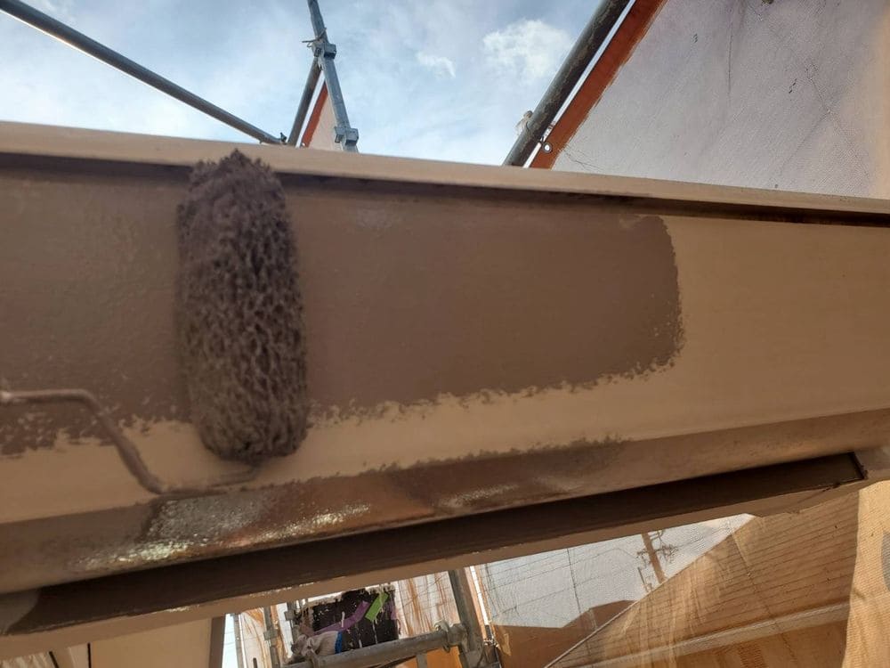 奈良市の外壁・屋根塗装をリペイント匠が施工した写真