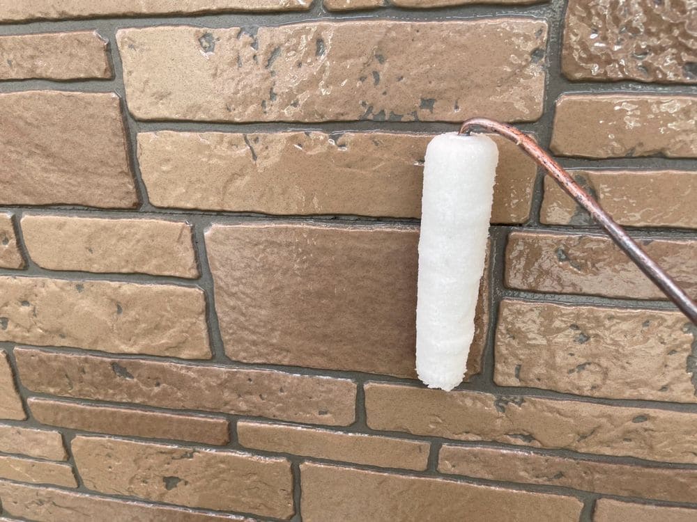 生駒市_S様_外壁(上塗り) 生駒市の外壁塗装、防水工事をリペイント匠が施工した写真