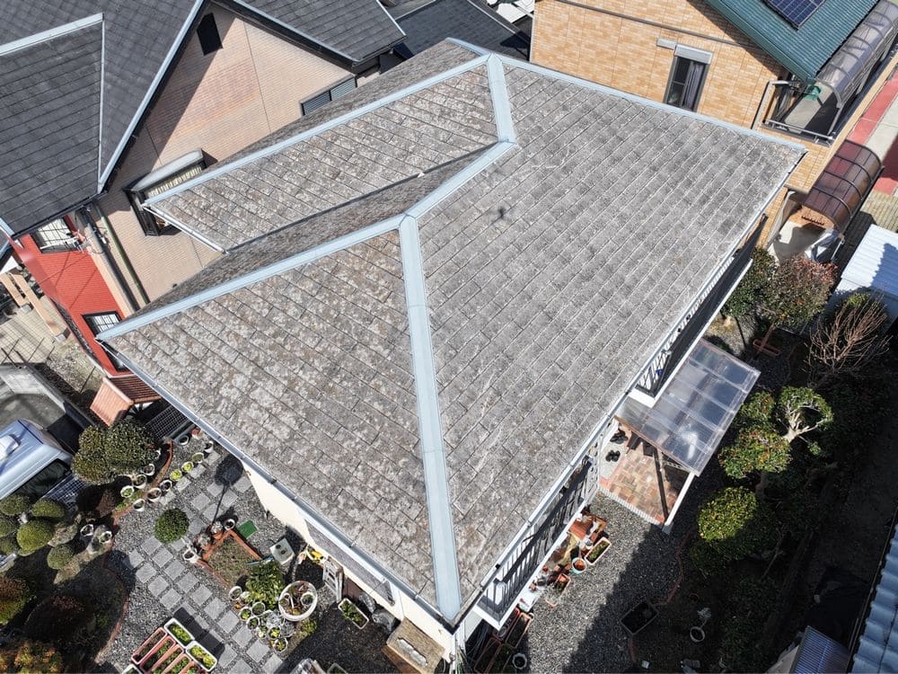 M様(橿原市つつじが丘北)施工前 (4) 橿原市の屋根工事をリペイント匠が施工した写真