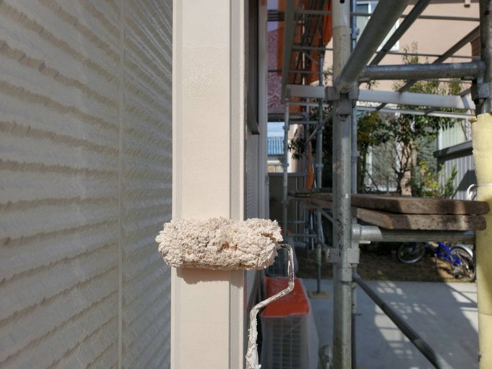 奈良市の外壁・屋根塗装をリペイント匠が施工した写真