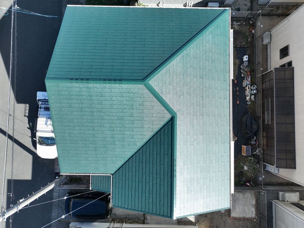 奈良市久居 H様施工後 (2) 奈良市の外壁塗装をリペイント匠が施工した写真