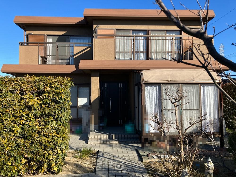I様(生駒市)外壁‗施工前3 生駒市の外壁・屋根塗装をリペイント匠が施工した写真