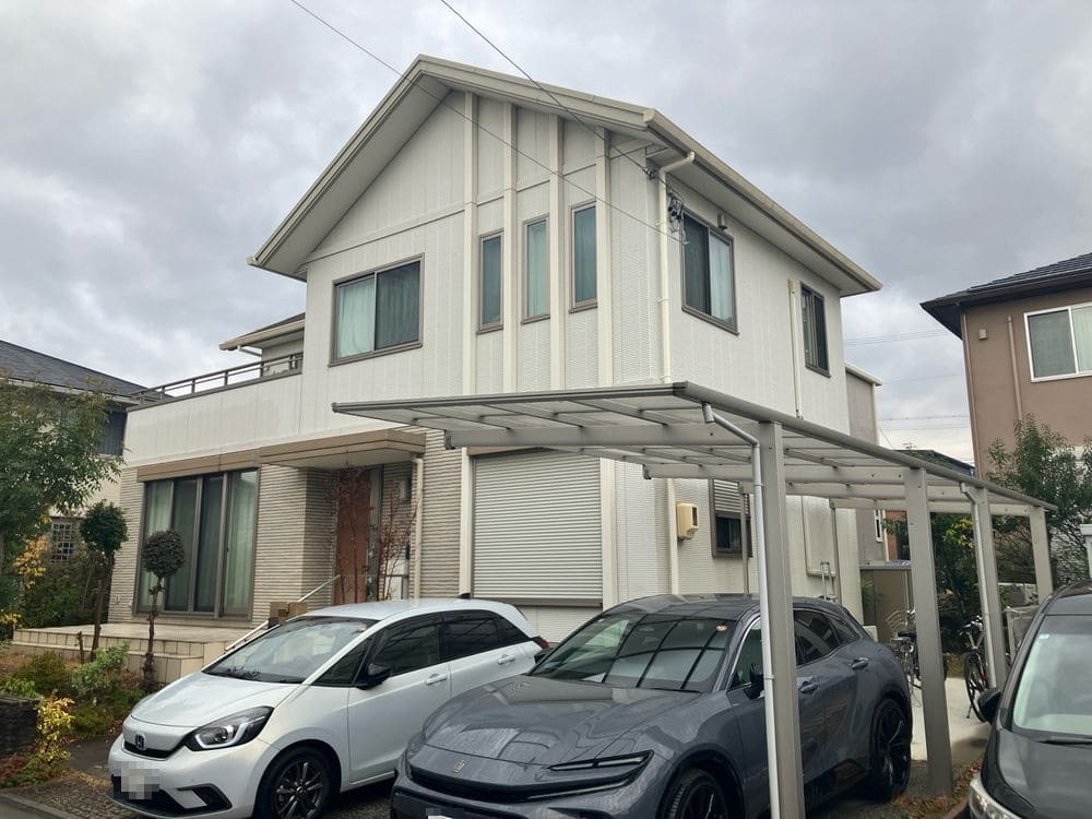 奈良市の外壁・屋根塗装をリペイント匠が施工した写真