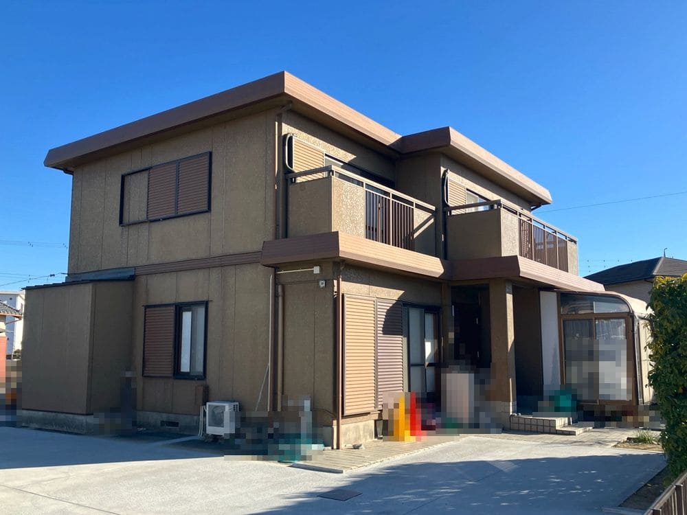 I様(生駒市)外壁‗施工前 生駒市の外壁・屋根塗装をリペイント匠が施工した写真