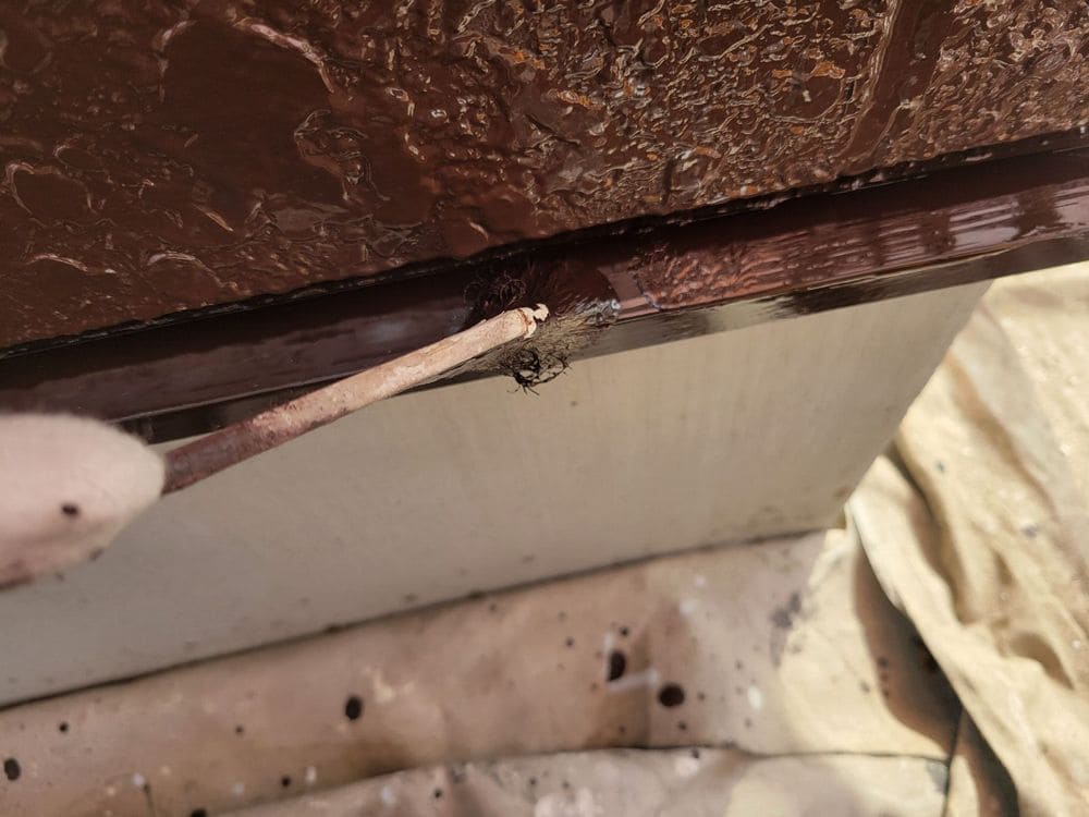 I様(生駒市)水切り‗3回目 生駒市の外壁・屋根塗装をリペイント匠が施工した写真