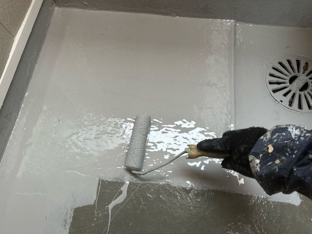 生駒市の外壁塗装、屋根塗装、防水工事をリペイント匠が施工した写真