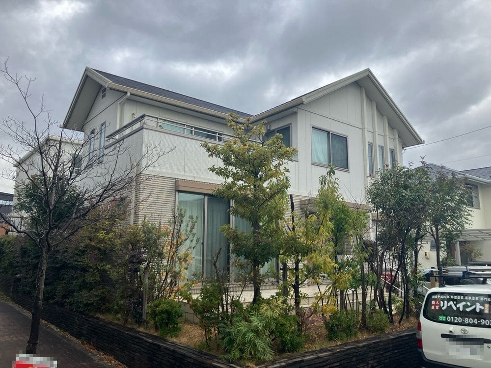 奈良市の外壁・屋根塗装をリペイント匠が施工した写真