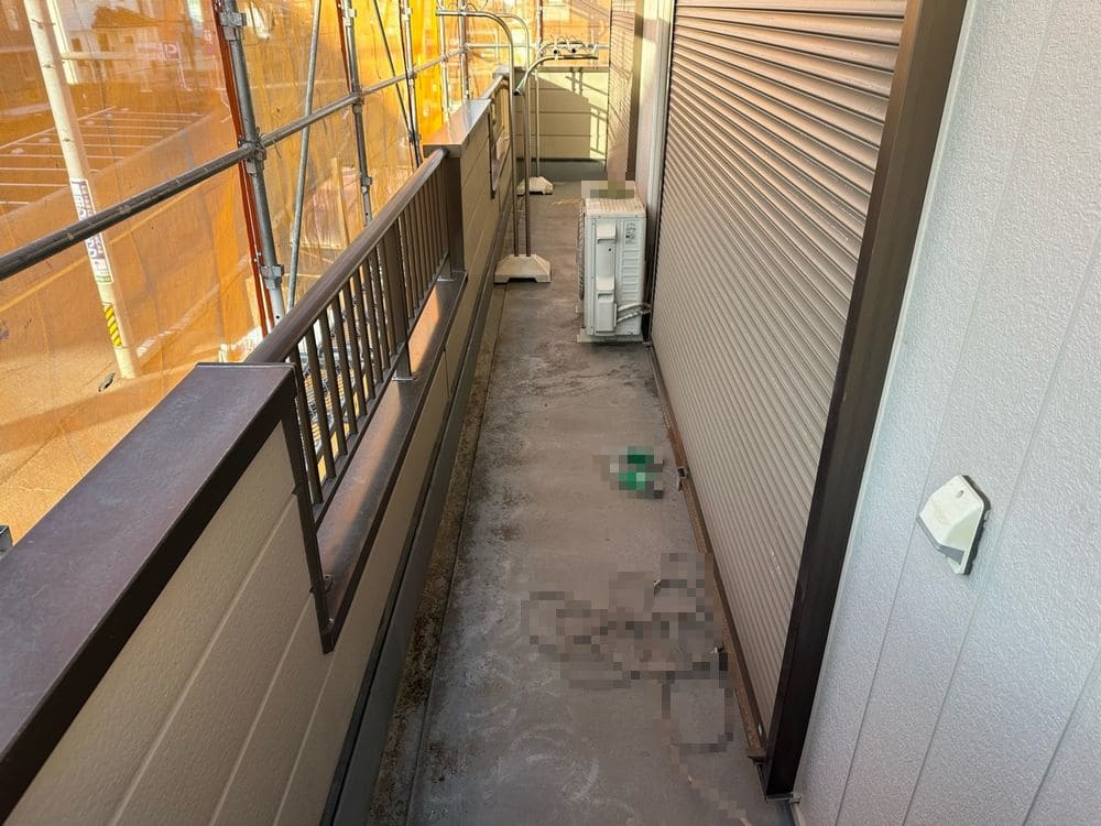 生駒市の外壁塗装、屋根塗装、防水工事をリペイント匠が施工した写真