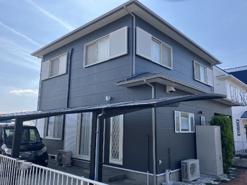 N様(津)施工後_外壁全体 奈良市の外壁塗装、屋根塗装をリペイント匠が施工した写真