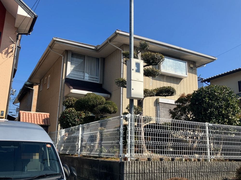 M様(橿原市つつじが丘北)施工前 (2) 橿原市の外壁塗装をリペイント匠が施工した写真