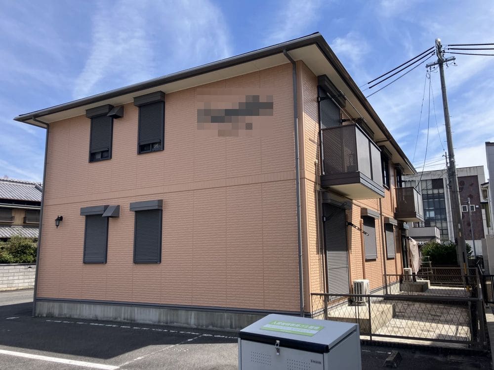 F様アパート(奈良市久居新町)_施工後 (2) 奈良市|ダイワハウスのアパートを塗り替え|格安・対応・人柄良しで即決です!