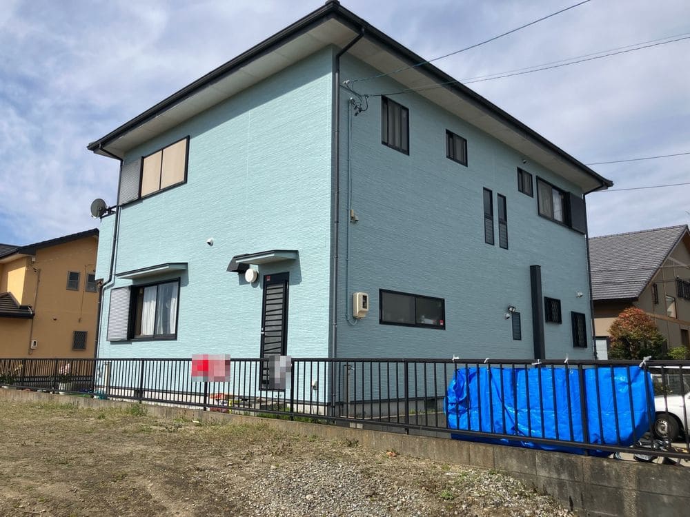 施工後_外壁全体 (4) 生駒市で外壁塗装をリペイント匠が施工した写真