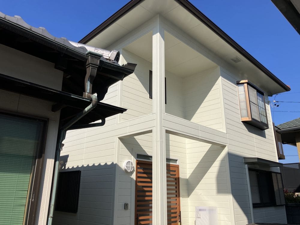 施工後_外壁全体 生駒市でがいへき・屋根塗装をリペイント匠が施工した写真