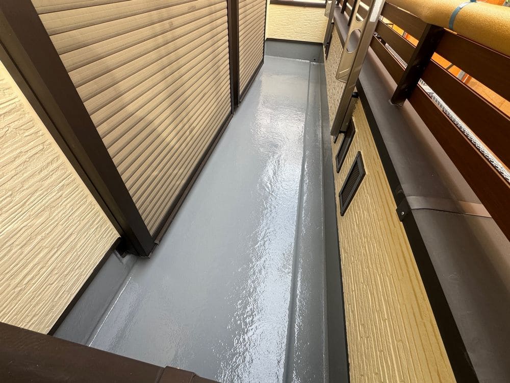生駒市 N様施工後 生駒市の防水工事をリペイント匠が施工した写真