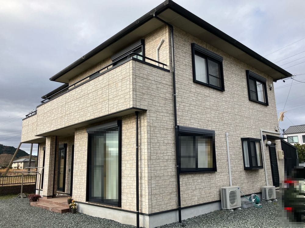 M様(橿原市)外壁‗施工前3 橿原市の外壁塗装をリペイント匠が施工した写真