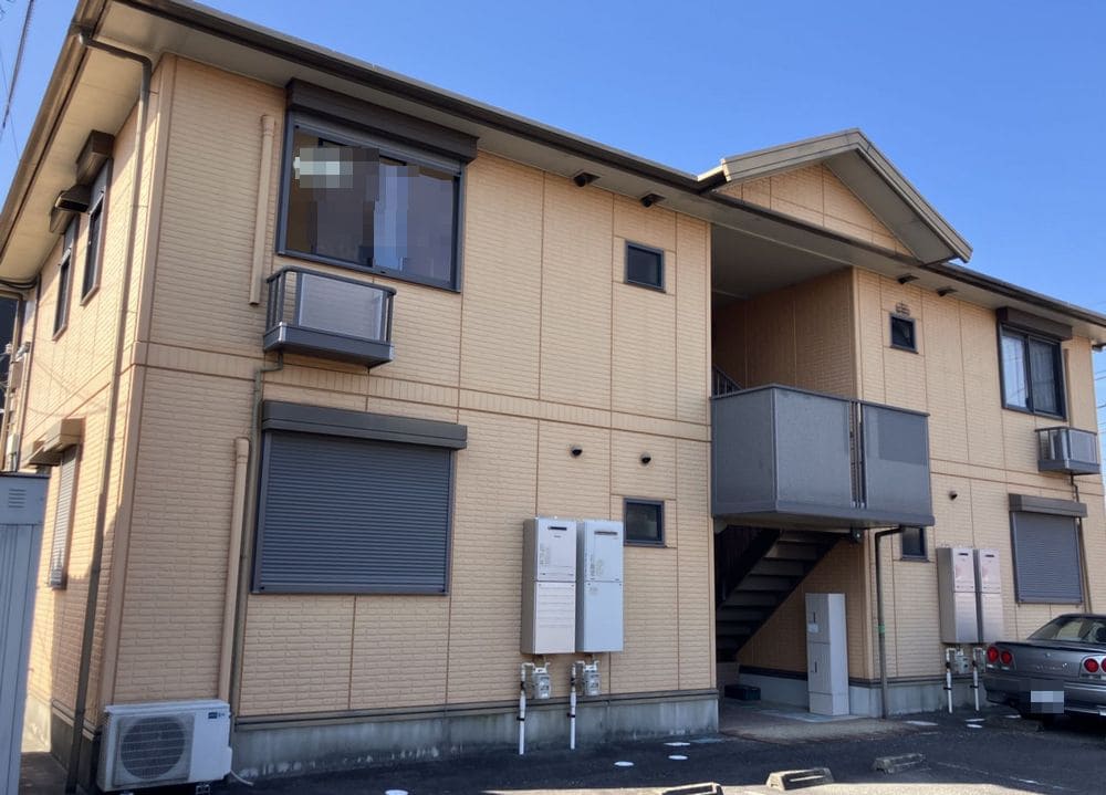 F様アパート(奈良市久居新町)_施工前 (2) 奈良市の外壁塗装、屋根塗装をリペイント匠が施工した写真