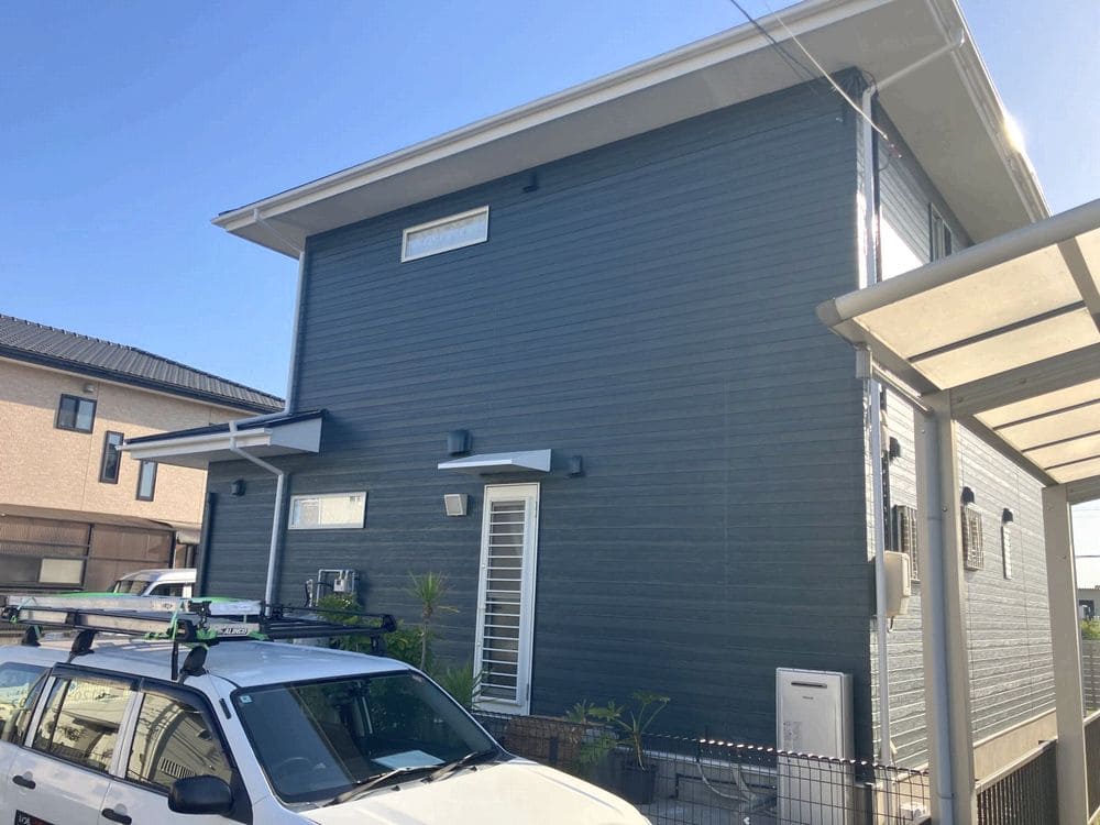 N様(橿原市)外壁‗施工後2 橿原市の外壁塗装をリペイント匠が施工した写真