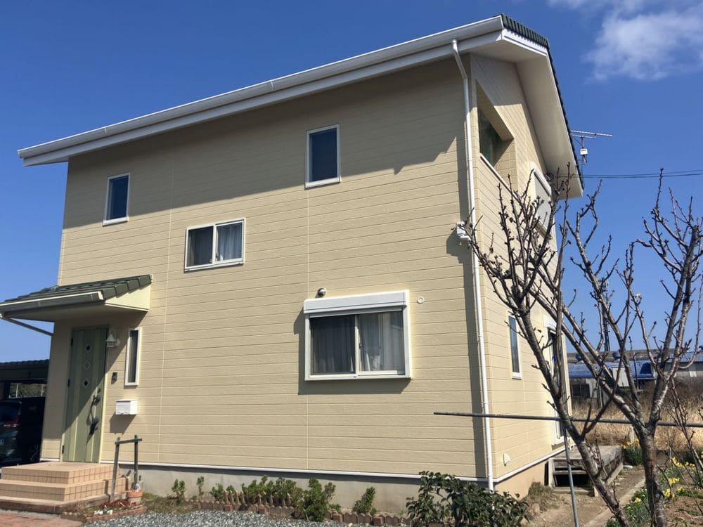 (橿原市)施工後_外壁全体 橿原市の外壁塗装、防水工事をリペイント匠が施工した写真