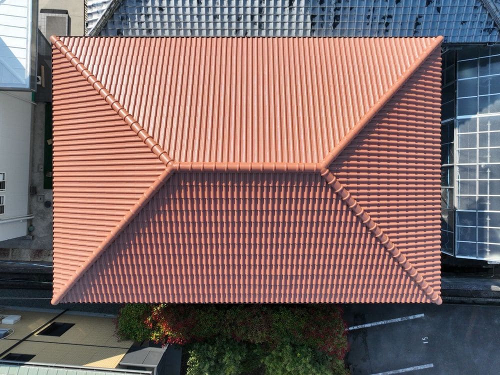 H様(生駒市中央町)施工後_屋根全体 生駒市の外壁塗装、屋根塗装をリペイント匠が施工した写真