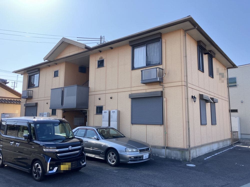 F様アパート(奈良市久居新町)_施工前 奈良市の外壁塗装、屋根塗装をリペイント匠が施工した写真