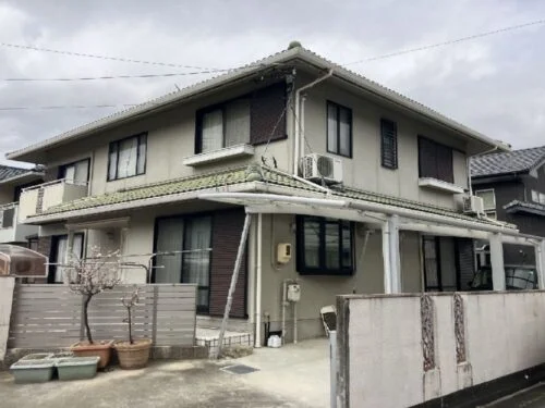 S様奈良市施工前 (3) 奈良市の外壁塗装、屋根塗装をリペイント匠が施工した写真
