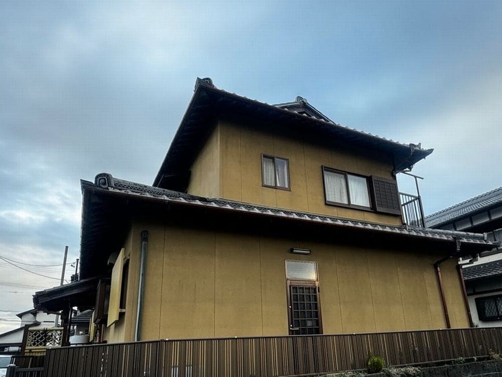 奈良市_I様_外壁全体③(施工前) 奈良市の外壁塗装をリペイント匠が施工した写真